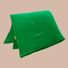 Grüne Baby Krabbeldecke aus Musselin von hjärtslag design