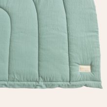 Regenbogen Krabbeldecke von hjärtslag design in Jade Grün