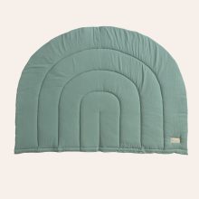 Regenbogen Krabbeldecke von hjärtslag design in Jade Grün
