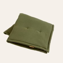 Krabbeldecke aus Musselin in Moos Grün von hjärtslag design