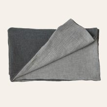 Musselin von hjärtslag design in Grau und Anthrazit Melange